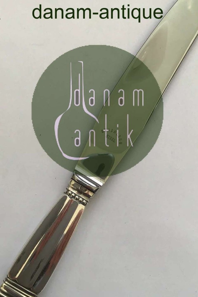 Georg Jensen Sterling Silver King Dinner Knife No 013 (Short Handle)