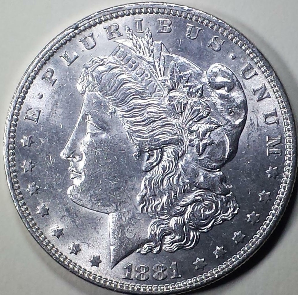 1881  Morgan Silver Dollar - ** CHAU **