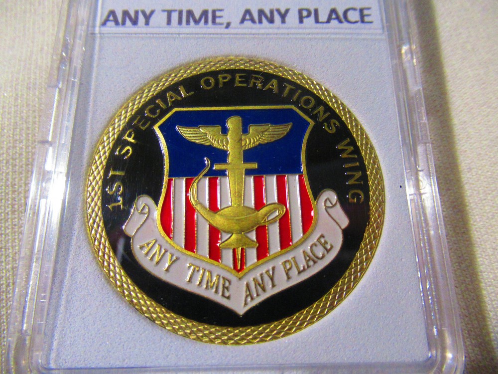 AIR FORCE 1st SPECIAL OPERATIONS WING Challenge Coin