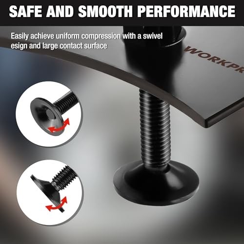 Brake Pad Spreader Tool, Disc Brake Caliper Compressor, 360° Swivel Piston Tool