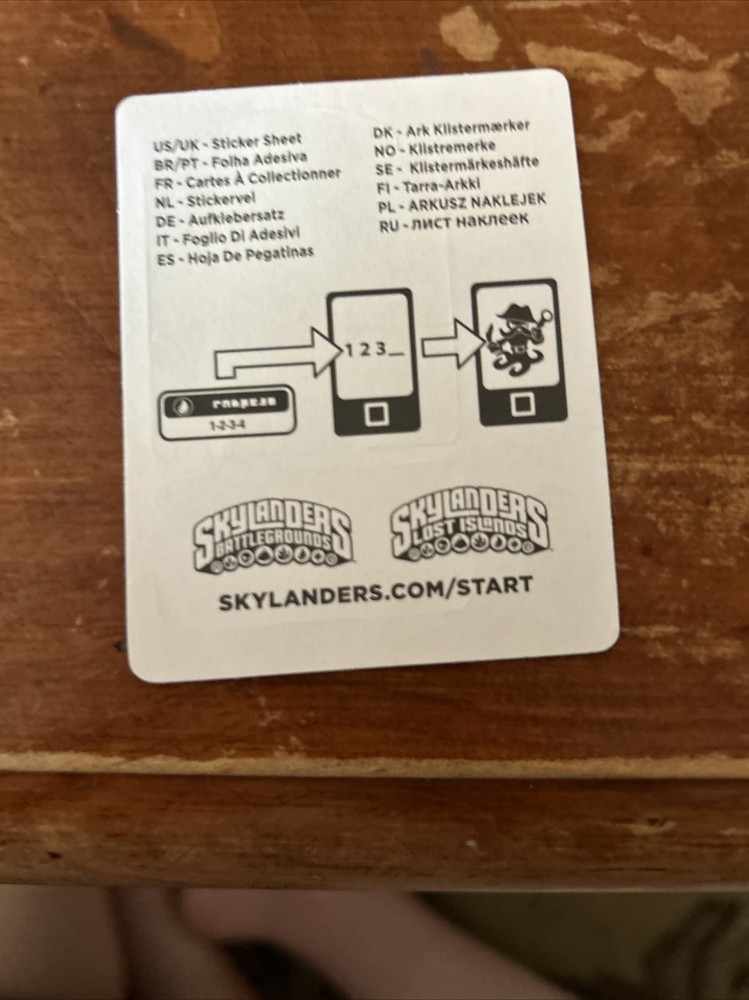 Skylanders Swap-Force BLAST ZONE Figure Blue