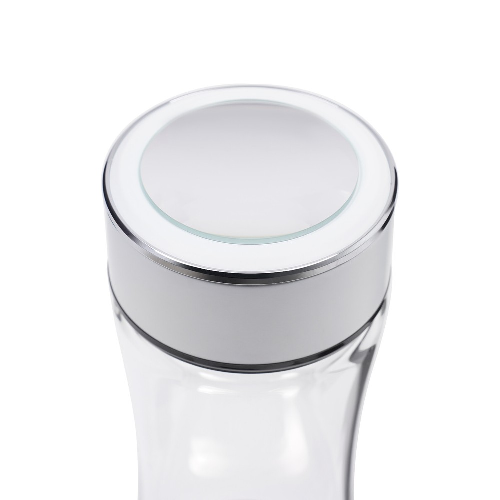 380ml/12.85oz Hydrogen Water Generator Bottle USB Rechargeable Cup White