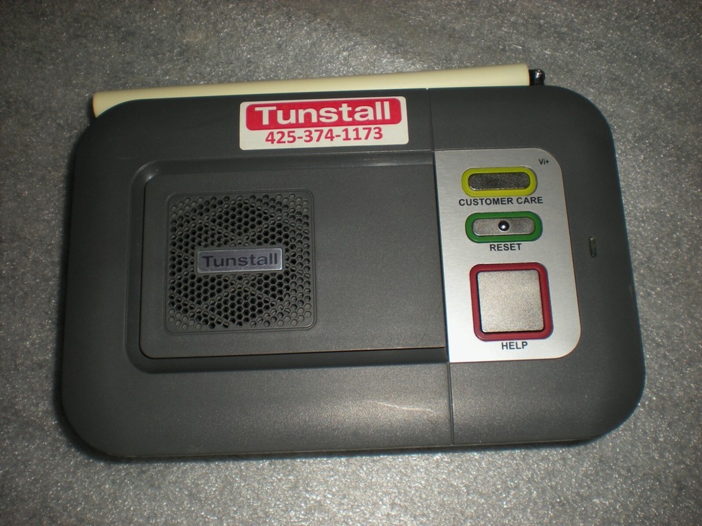 Tunstall Vi+ Fall Panic Personal Safety Care Alarm System 57104/570 UNTESTED