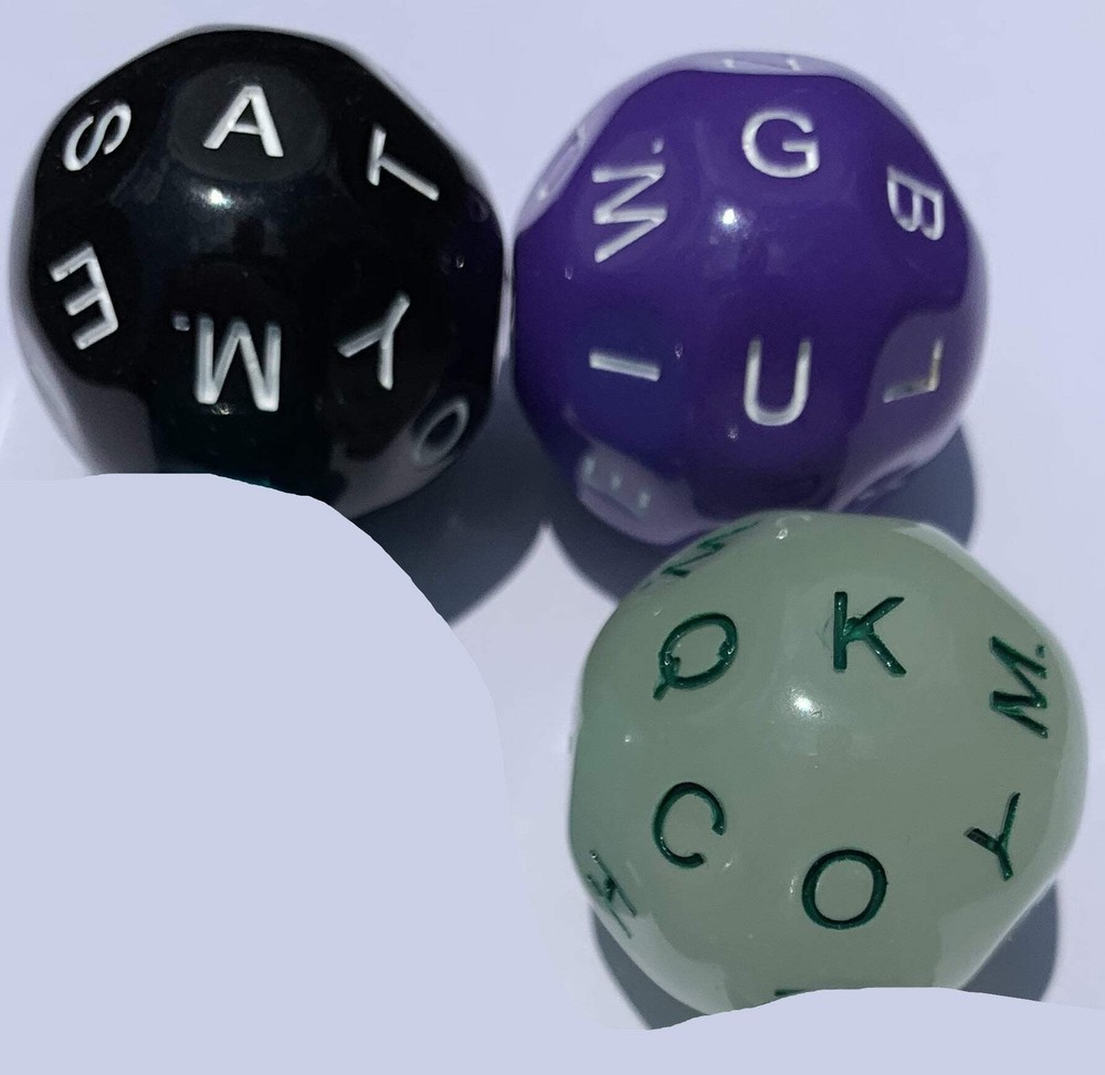 Single Dice - Alphabet D26