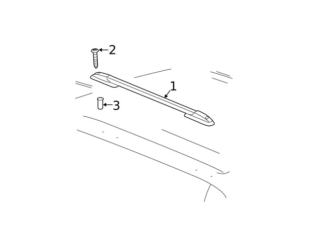 Genuine GM Side Rail 10387897