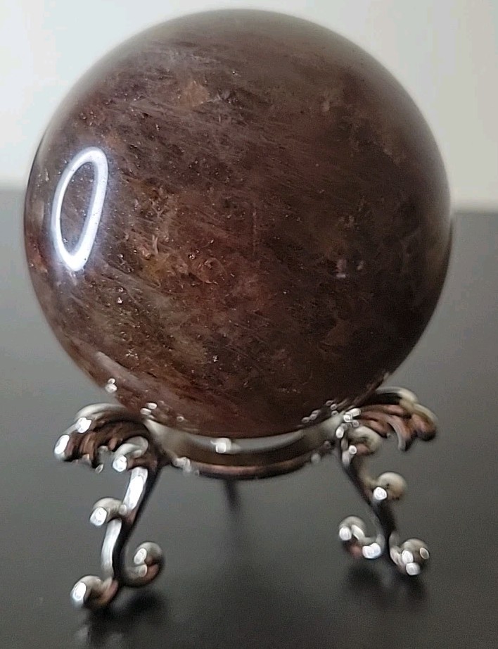 Fire Quartz Crystal Healing Sphere 286 grams