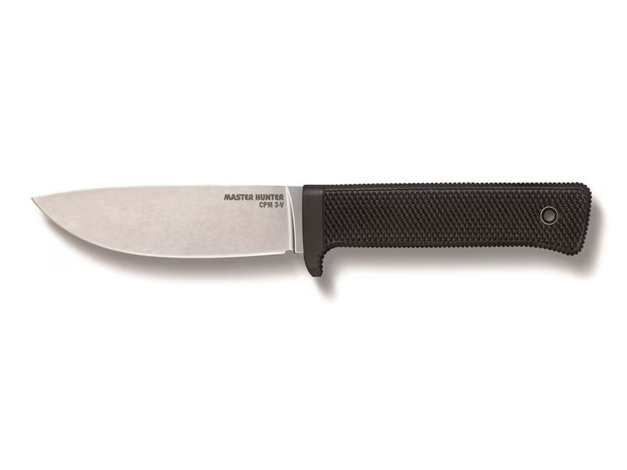 Cold Steel Master Hunter Fixed Blade Knife 4.5" Drop Point CPM 3-V Stonewashed