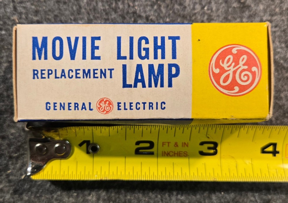 GE Movie Light Lamp bulb Replacement DVY  120V 650W New With Box