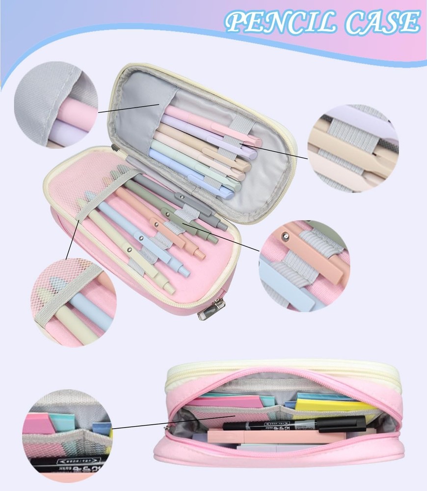 Bible Study Supplies Kit Journaling set with Tabs & Highlighter Pink