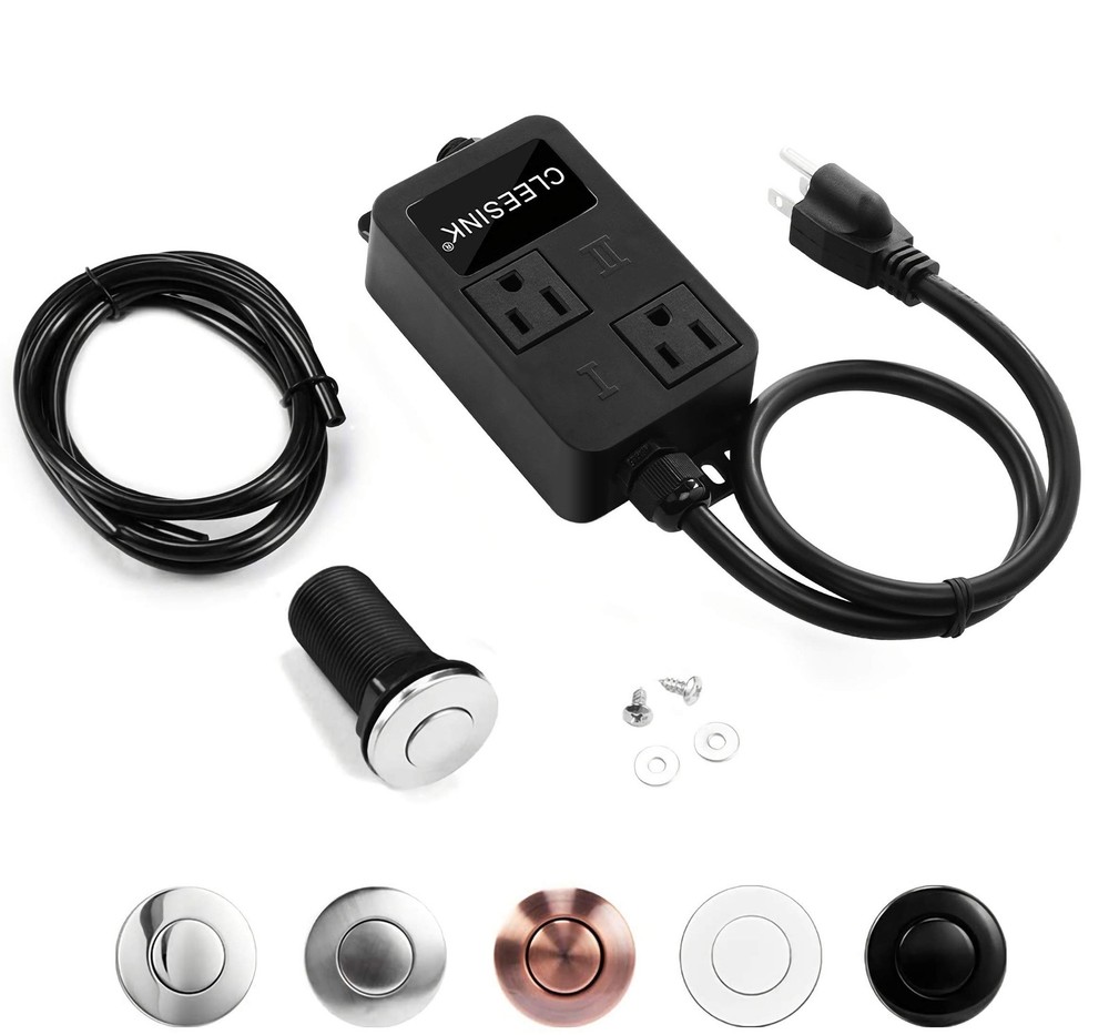 Garbage Disposal Air Switch Kit Sink Top Power Button Control