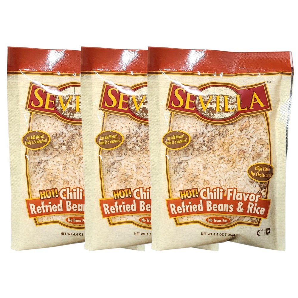 Generic refried beans 3 Pack, Hot, 1 Ounce Pack of 1