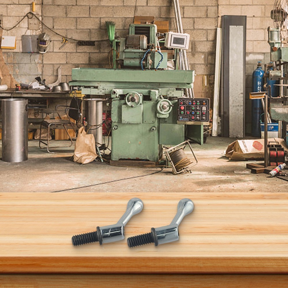 For Bridgeport Compatible 2PC Thread Adjustable Milling Machine Handle