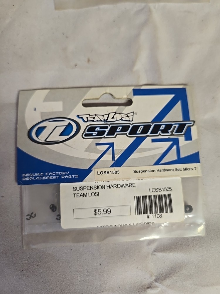Losi LOSB1505 Suspension Hardware Set: Micro-T New