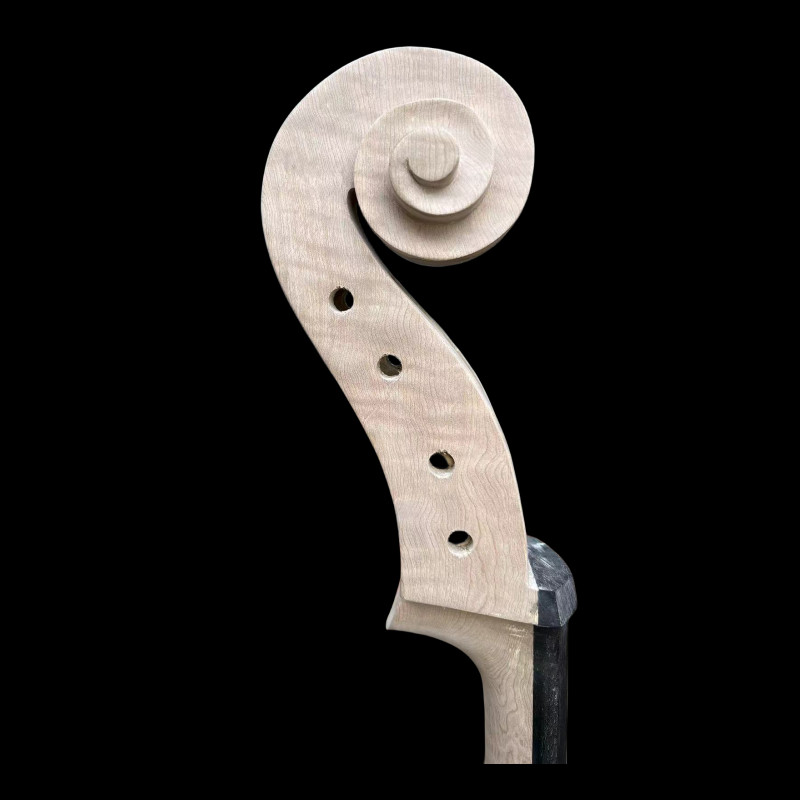 Professional Hand-Made song unfinished Cello 4/4 Solid maple back