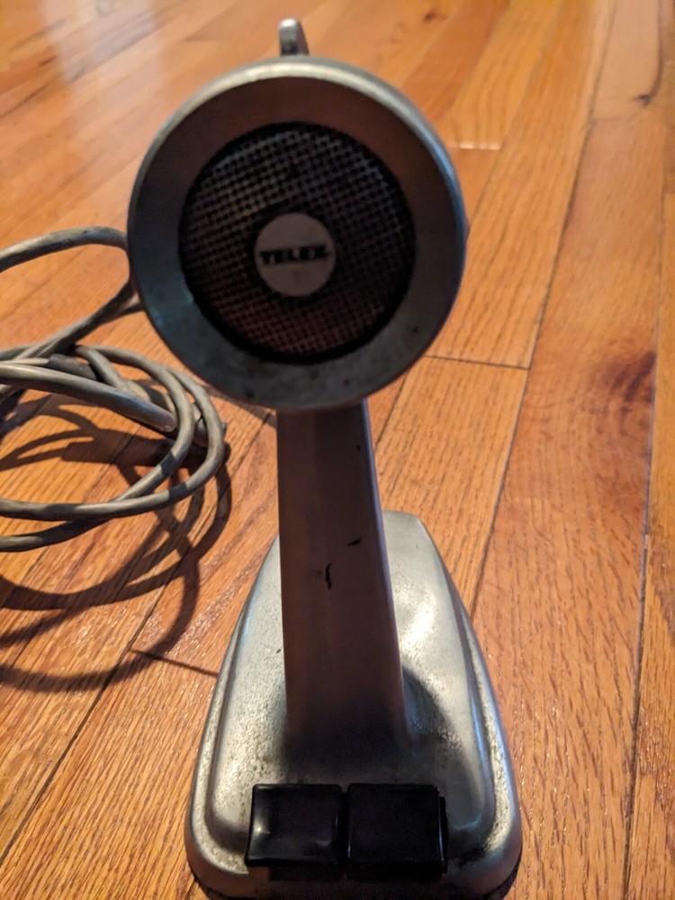 Vintage Telex Communications  Desktop  Microphone Untested
