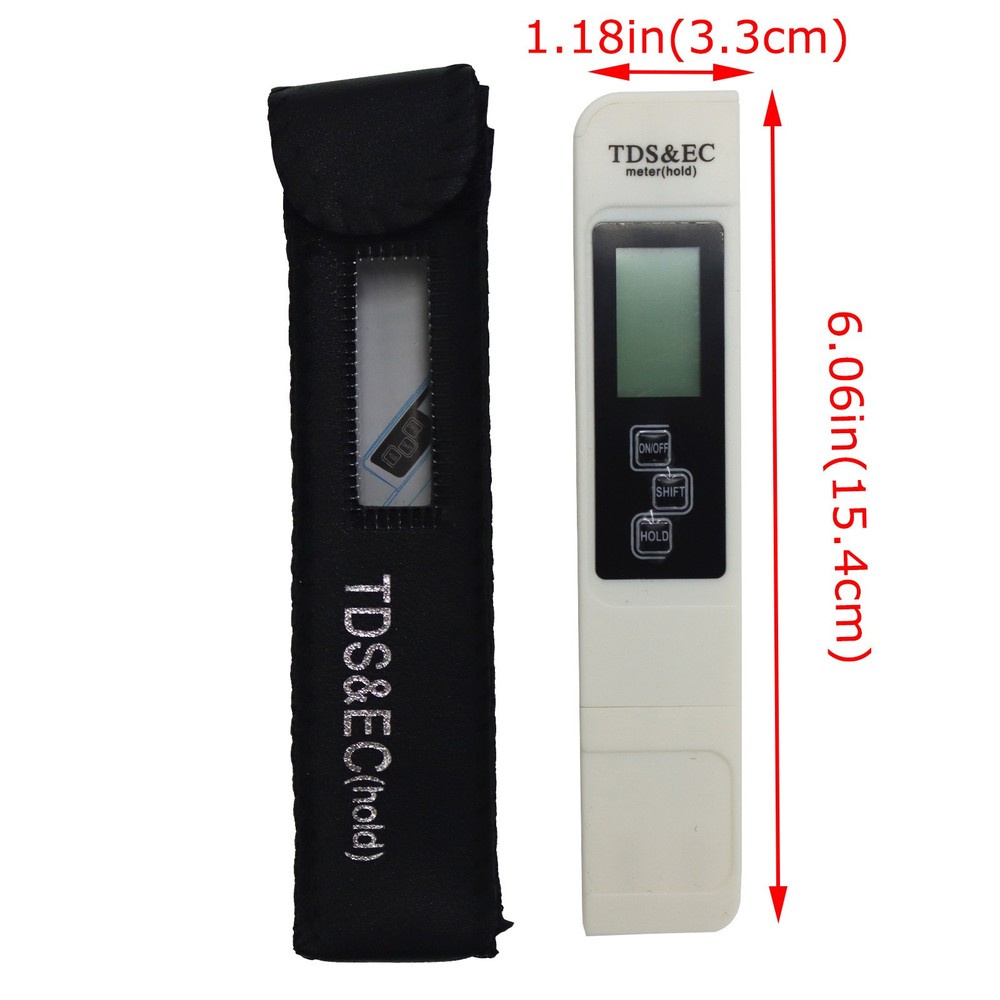1 PCS TDS Meter Digital Tester Water TDS Conductivity Temperature Testing Tool