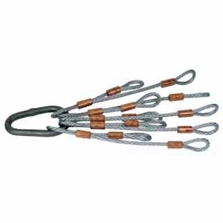 Condux 08549333 Multiple Pulling Harness 3/8in 3-Way 10in Separation