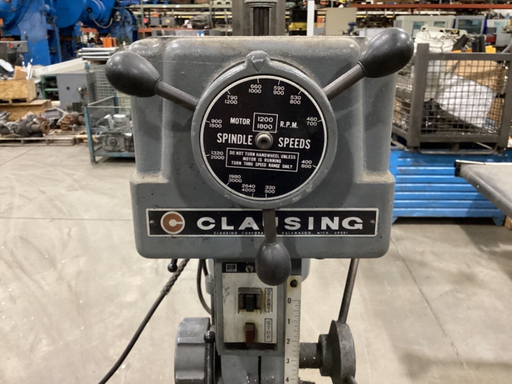 1668 & 1687 Clausing Dual Head Drill Press Tested #1YK