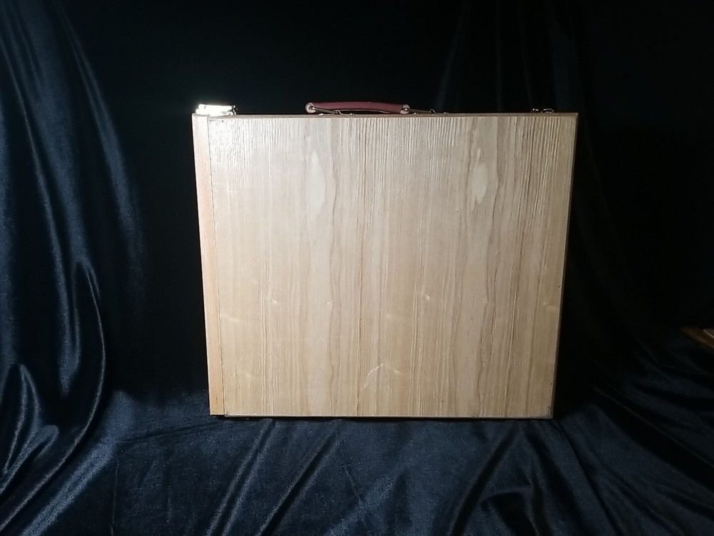 Beech Wood Folding Paint Sketch Box Table Easel with Drawer