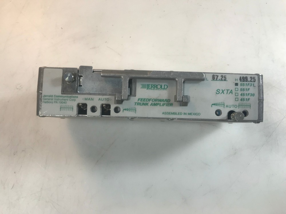 Jerrold SXTA-551F31 FeedForward Trunk Amplifier