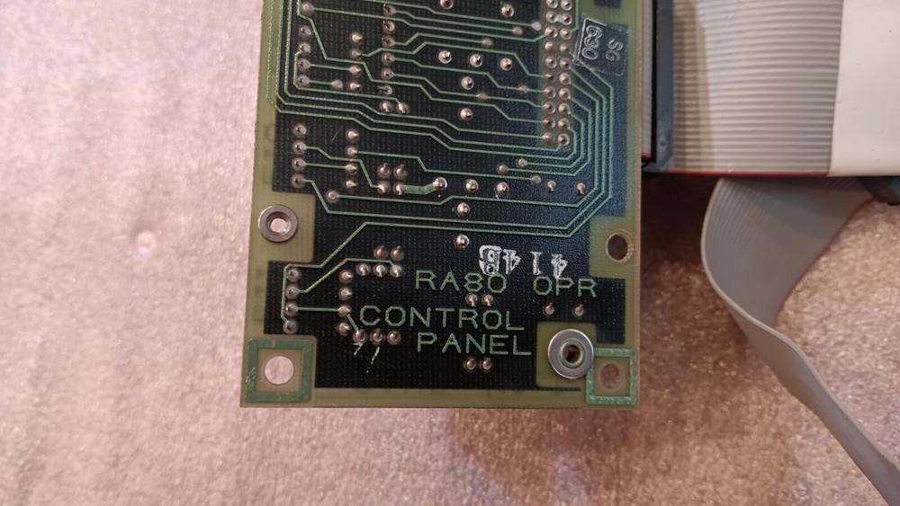 DEC DIGITAL VINTAGE RA80 Operator Control Panel 5414927