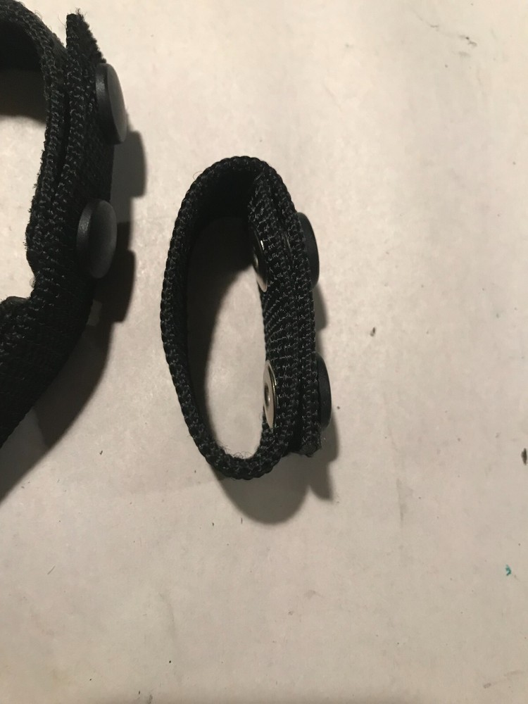 Set of 4 Nylon Belt Keepers