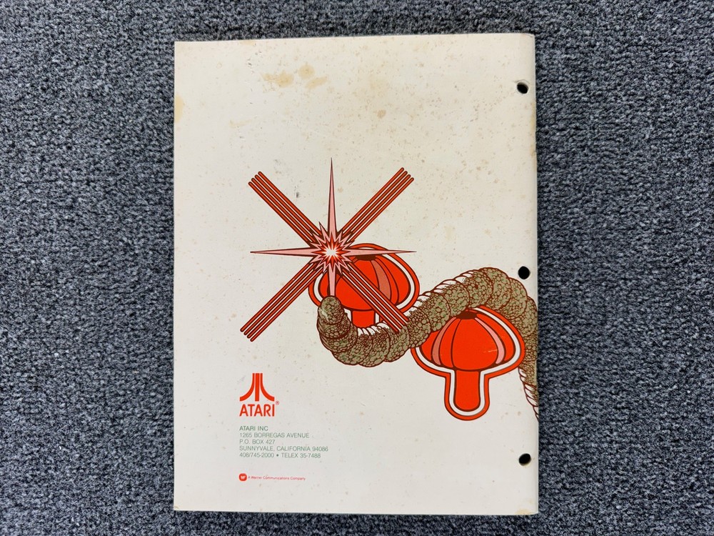 Atari Centipede CABARET Arcade Game Manual Schematics Analysis Packet ORIGINAL