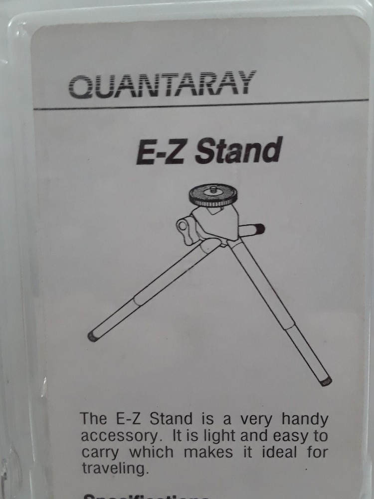 Quantaray Mini Tripod E-Z Stand Vlogger Blogger 5 - 8 inches