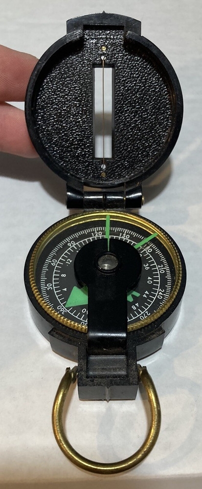Vintage Engineer Directional Compass Made In Japan Very Nice
