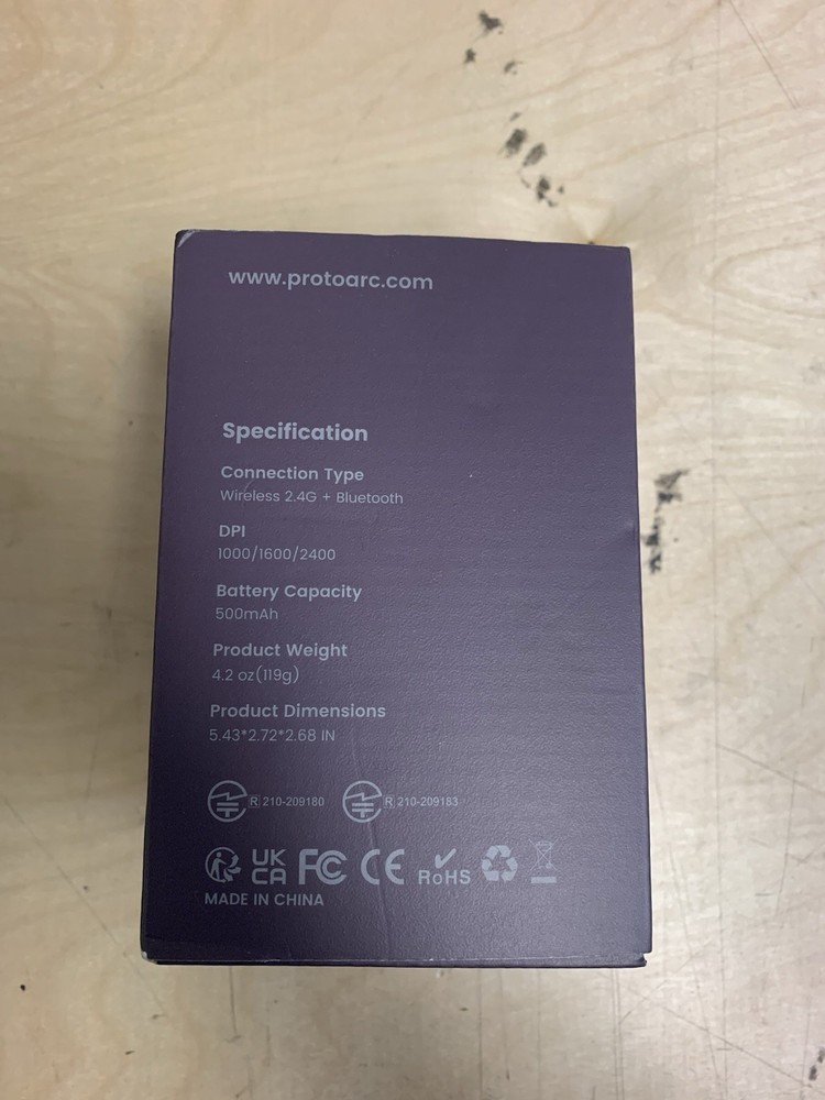 EM11 NL Rechargeable Multi- Device Ergonomic Vertical Mouse