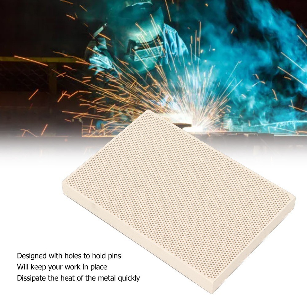 Ceramic Soldering Board High Temperature Resistant Welding Block Fireproof