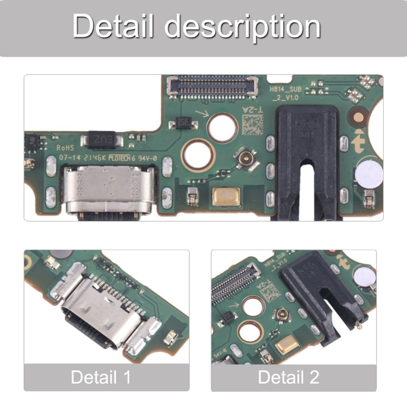 Charging Interface Replacement Board Module for Note 12 X663 Device Restoration