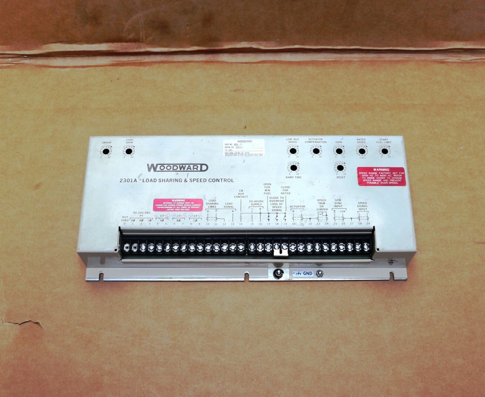 WOODWARD 2301A LOAD SHARING SPEED CONTROL 9905-377
