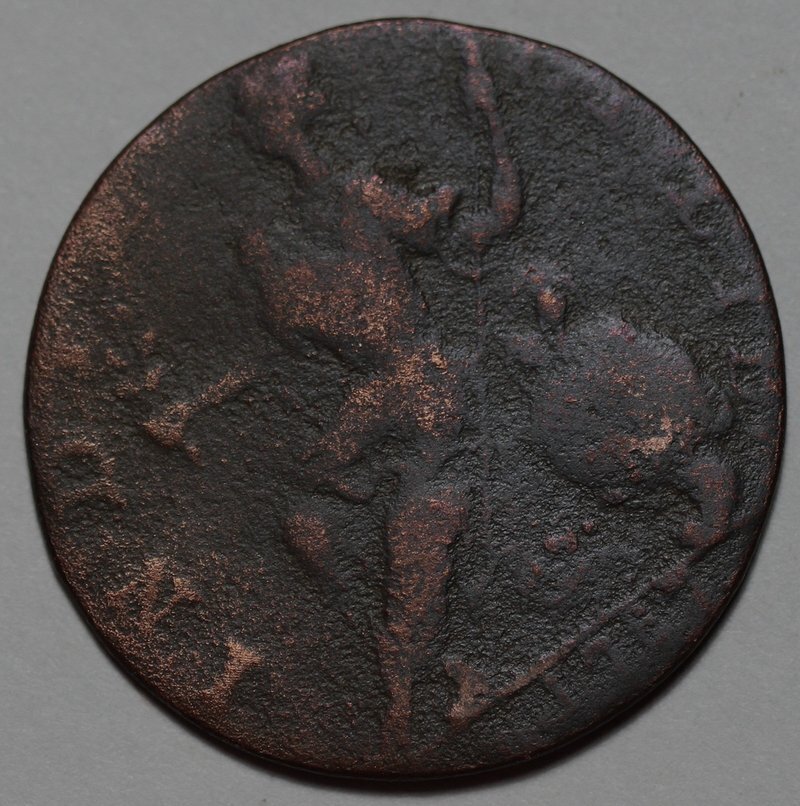 1787 Connecticut Colonial Copper, Horned Bust
