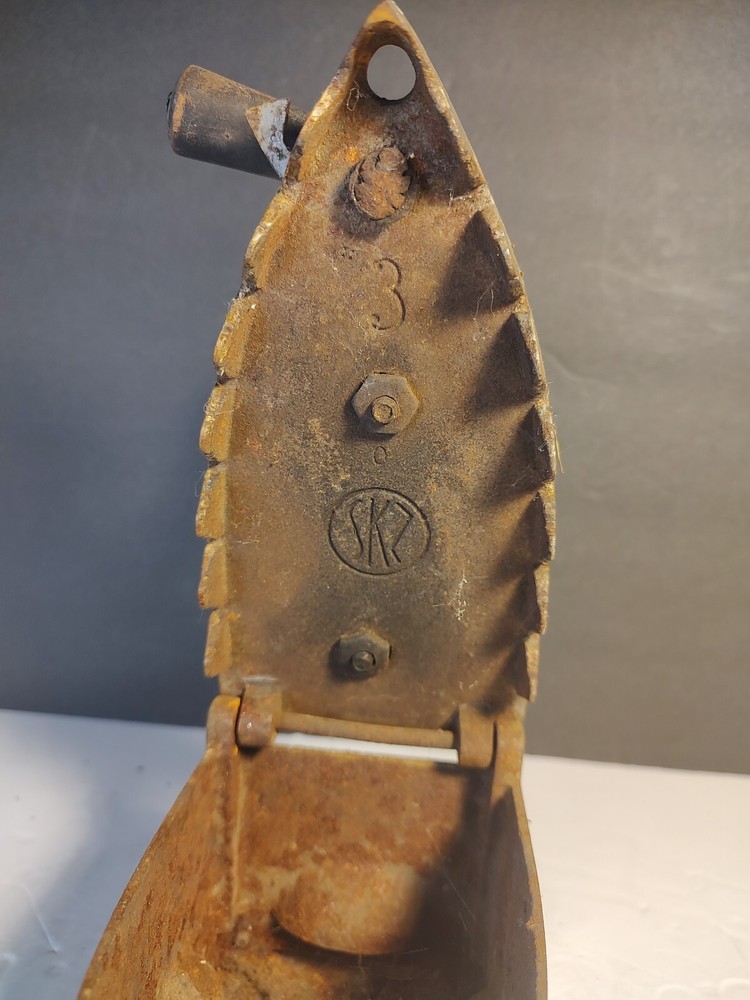 Antique Victorian Coal Clothes Iron