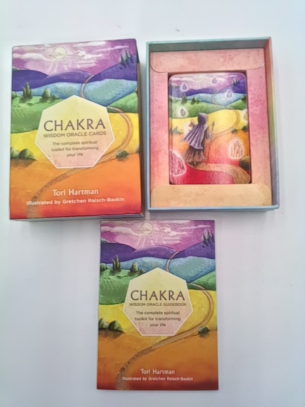 Chakra Wisdom Oracle Card set by Tori Hartman
