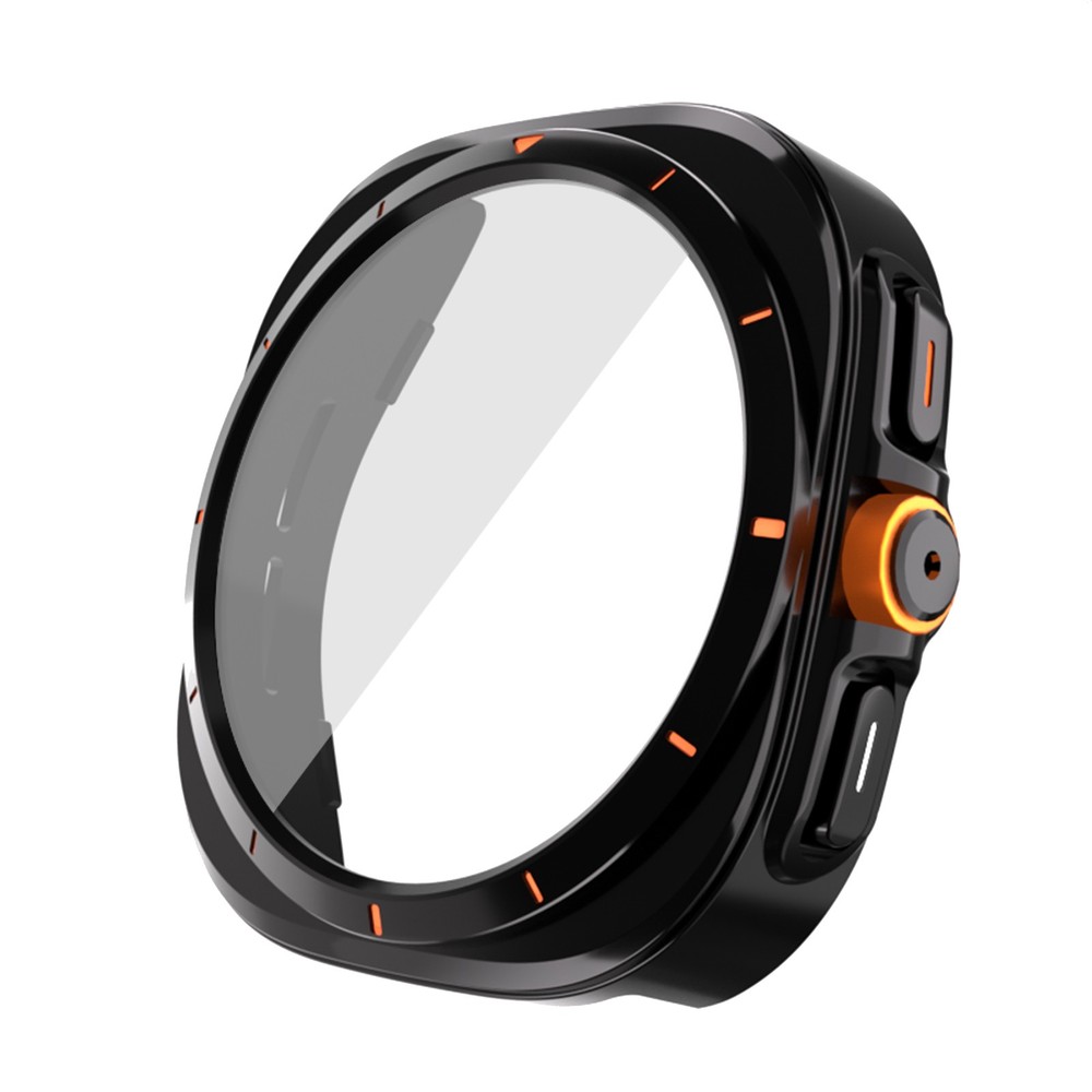 For Samsung Galaxy Watch 7 6 40/44mm Screen Protector Plating Bumper Full Case