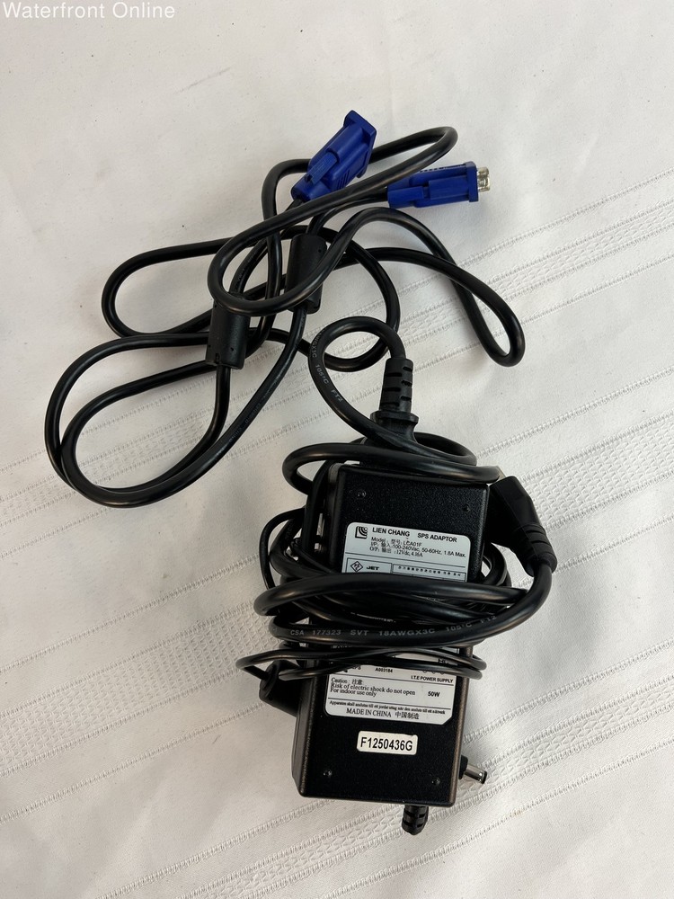 Shuttle XP-17 Front Panel Display With Stand, Carry Case, and Cables