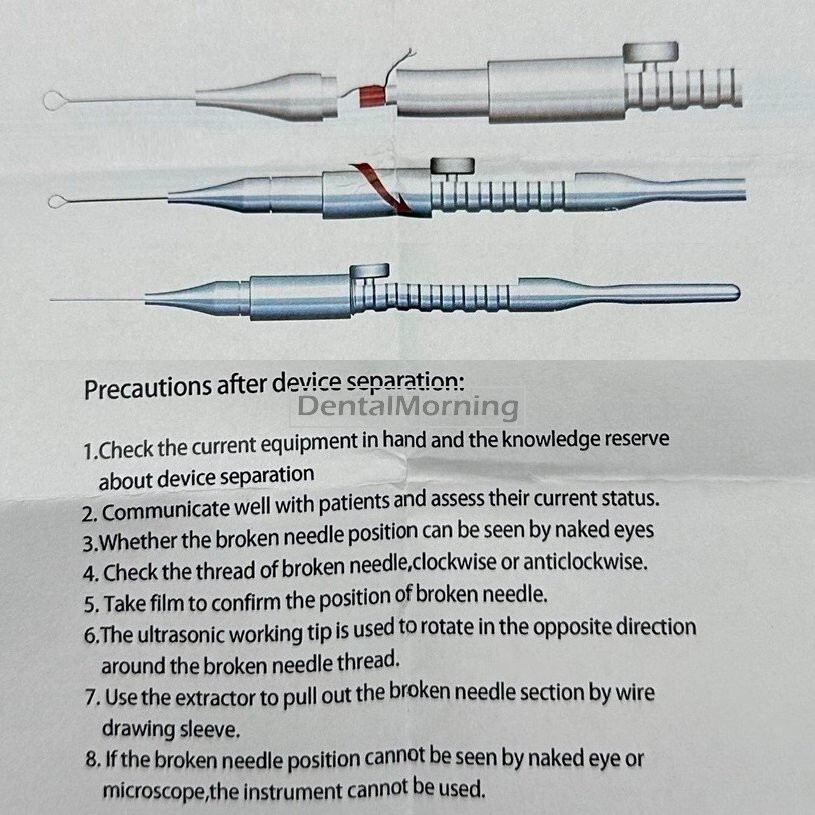 Dental Endo Root Canal File Extractor Broken Needle Files Pull out Tools Kit