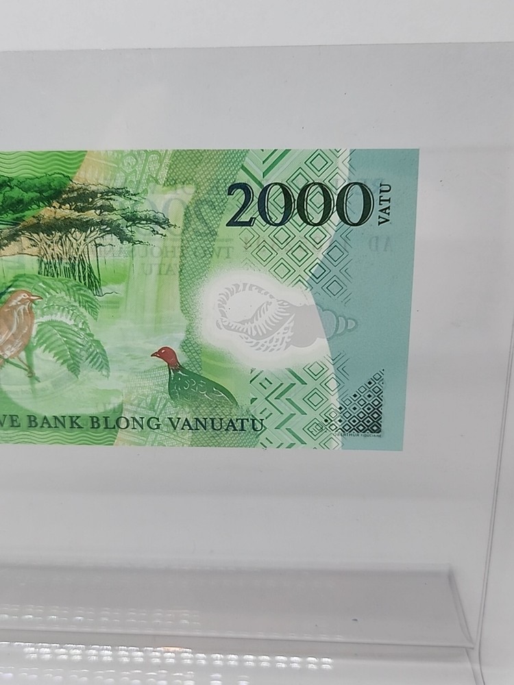 Vanuatu, 2000 Vatu, 2014, POLYMER, Birds