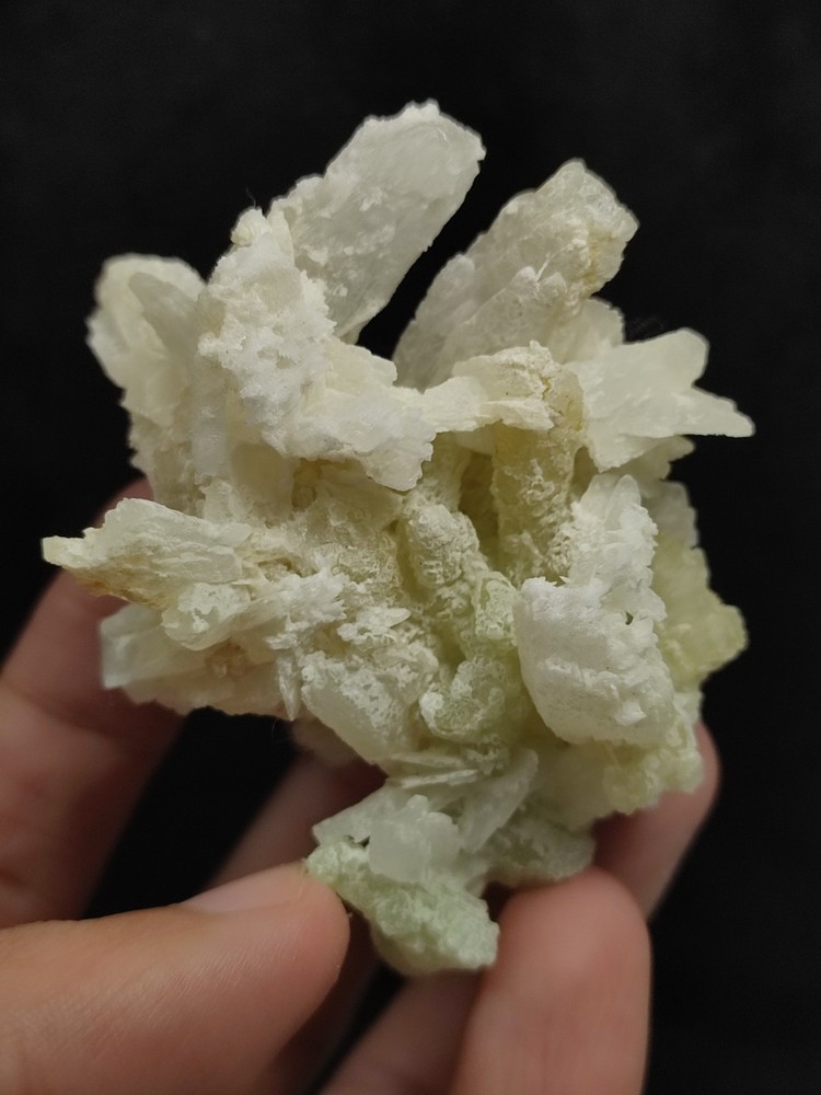 Calcite With Prehnite Nice Color & Termination-Afg.