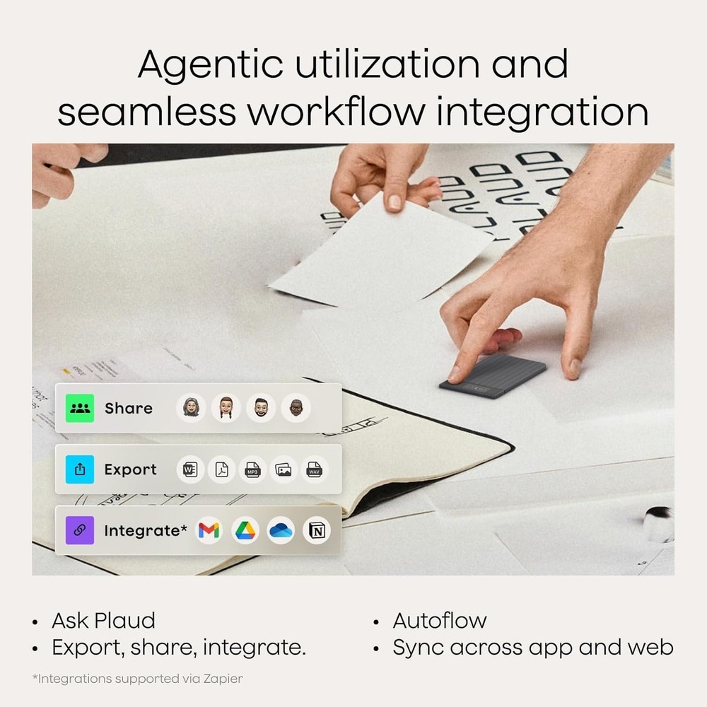 Plaud Note Pro AI Voice Recorder – Transcribe 112 Languages, App Control