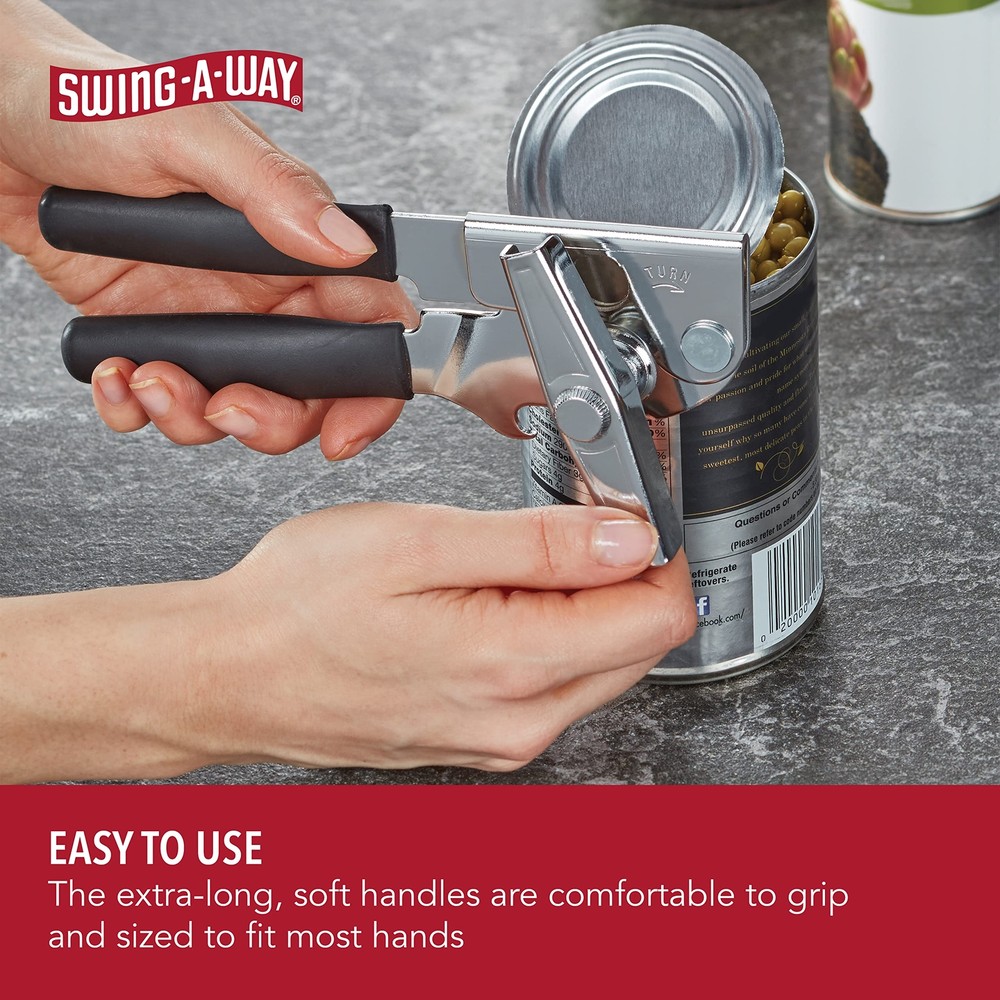 Swing-A-Way Portable Can Opener - Black