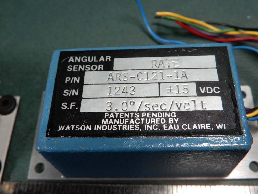 Watson Industries Angular Rate Sensors Three Different Shown Parts Only