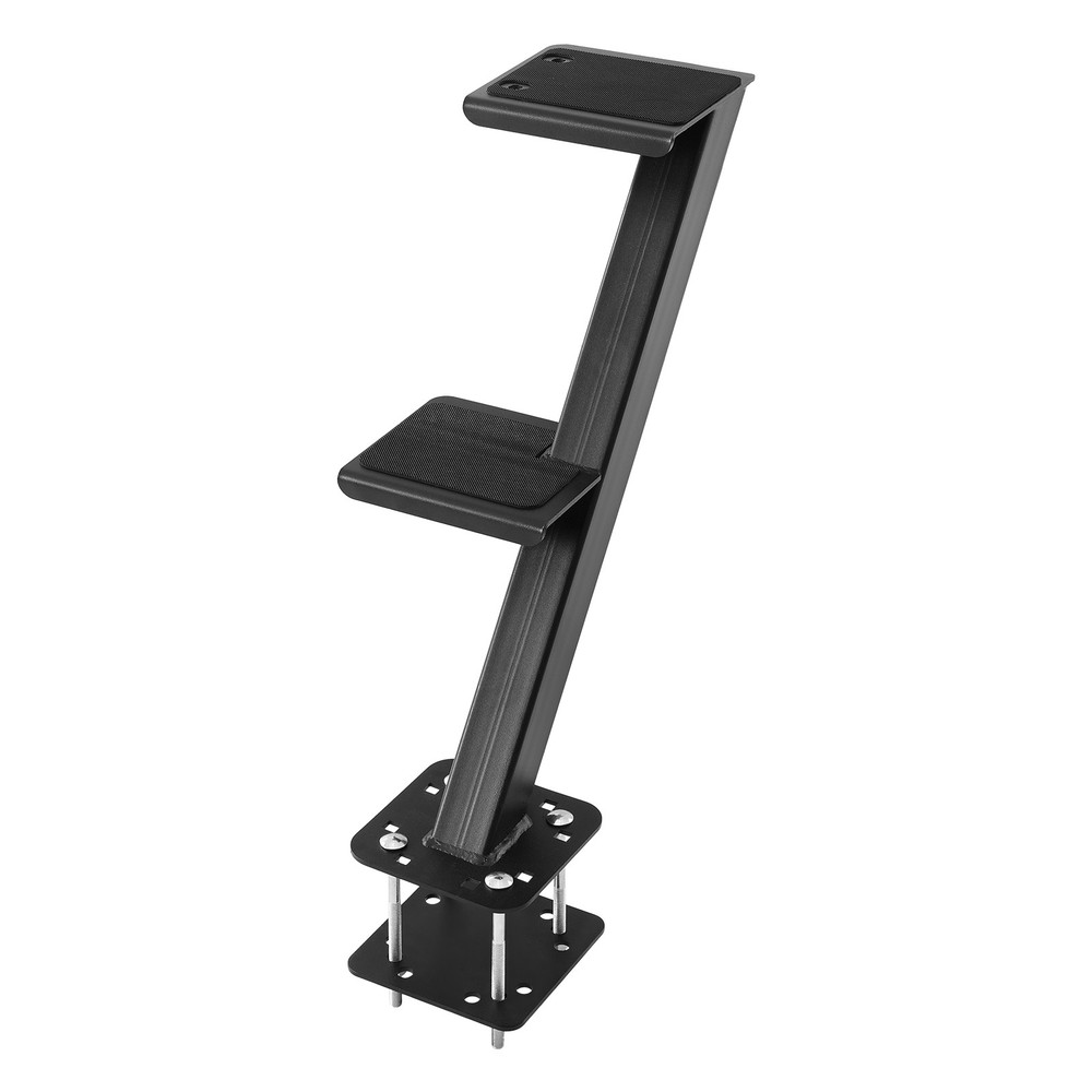 VEVOR Boat Trailer Steps Heavy Duty Boat Steps with Handle 2 Step Bottom Mount