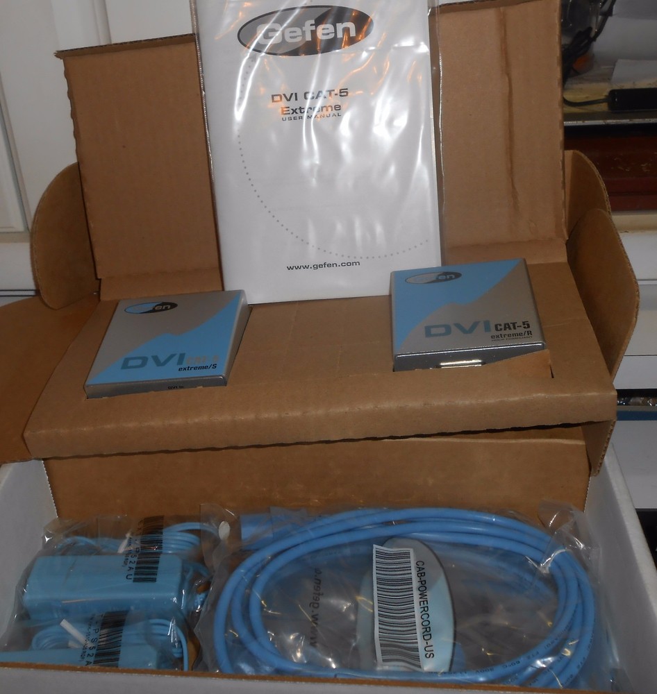 GEFEN EXT-DVI-CAT5X-CO NIB