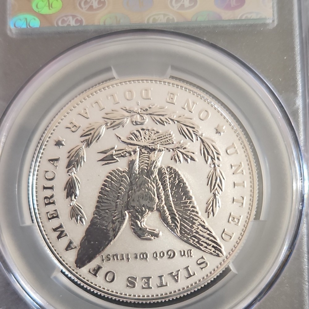 2023 Morgan $1 Reverse Proof PR69 CAC San Francisco Commemorative