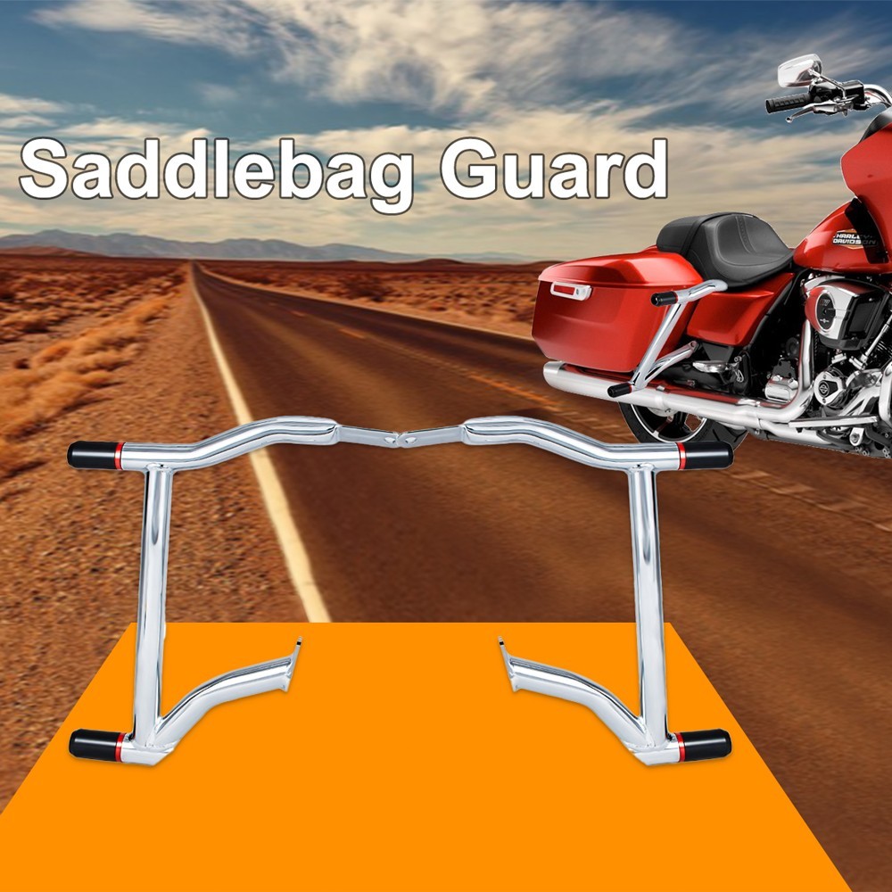 Saddlebag Guard Rails Bag Guards Front Highway Engine Guard For Harley Touring