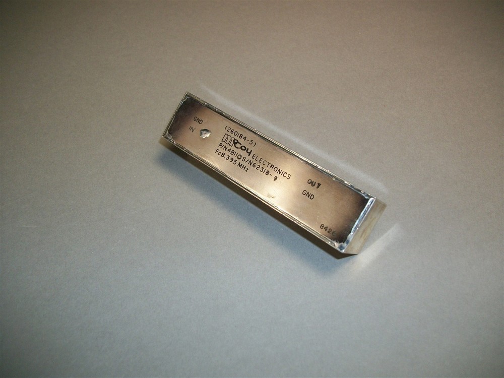 McCoy Electronics 4B11O Crystal Filter 260184-5