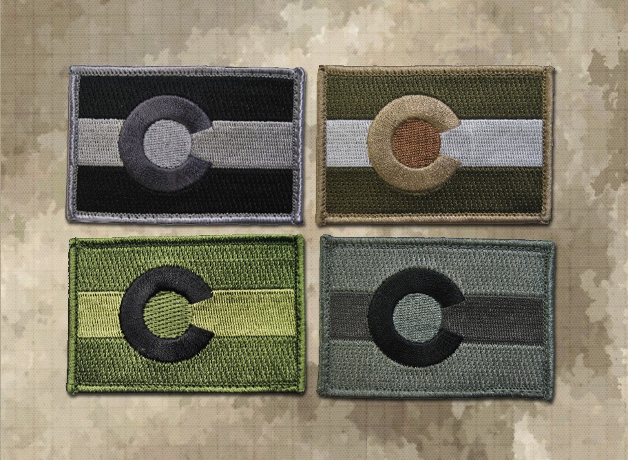 Colorado State Flag Morale Patch